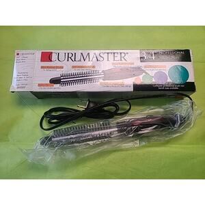 NEW vintage Curlmaster 3/4" (19mm) professional curling iron bristles brush